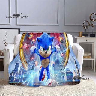 Deka Cute Cartoon Sonic Deka Anime Hra Flanelová deka