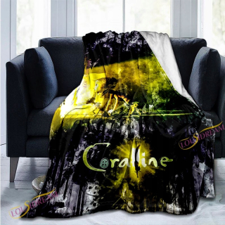 Prikrývka na posteľ - Flanelová prikrývka 100 x 150 cm viacfarebná