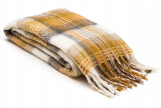 Prikrývka na posteľ - KOC Komfort Polyester 170 x 130 cm viacfarebný