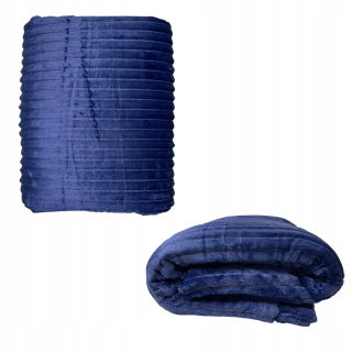 Prikrývka na posteľ - Prikrývka Syl Mar Alllhome Polyester 220 x 200 cm odtiene šedej