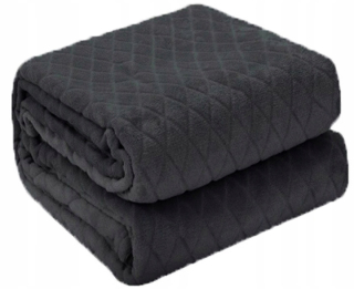 Prikrývka na posteľ - Prikrývka Kraktex Polyester 200 x 160 cm odtiene modrej