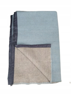 Prikrývka na posteľ - Retro vlnená prikrývka 210x150cm farebná zmes