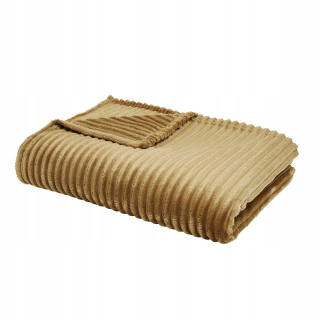 Prikrývka na posteľ - KOC Today Polyester 200 x 150 cm odtiene žltej
