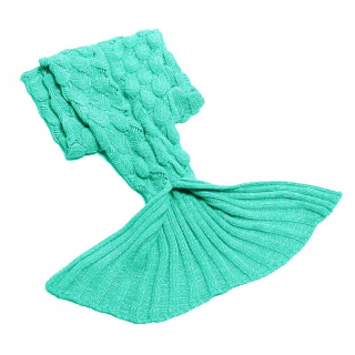 Prikrývka na posteľ - Mermaid DeCet Syrena Tail 195 cm veľká poľská mincovňa