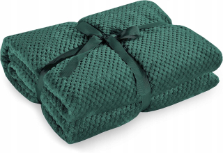 Prikrývka na posteľ - DesignHomedecor Microfibra 210 x 170 cm prikrývky zeleného