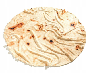 Prikrývka na posteľ - Burritída deka Burno Bunny Round 120 cm darček