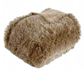 Prikrývka na posteľ - Čierny blashlifter taliansky polyester 200 x 160 cm