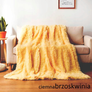 Prikrývka na posteľ - Mikrofibra 220 x 240 cm prikrývka. Odtiene hnedej