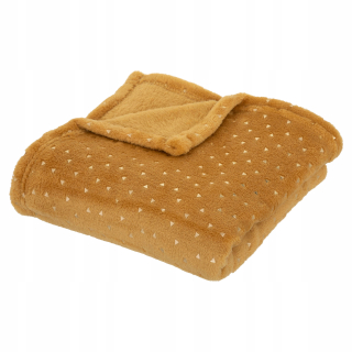 Prikrývka na posteľ - Prikrývka atmosféry pre deti Polyester 100 x 75 cm odtiene pomaranča