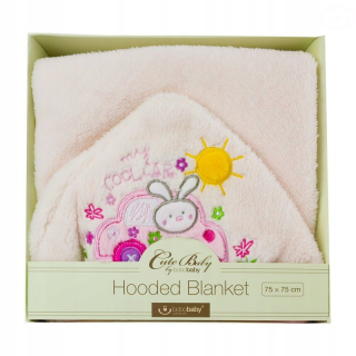 Prikrývka na posteľ - Bobo Babo Polyester 75 x 75 cm odtiene modrej