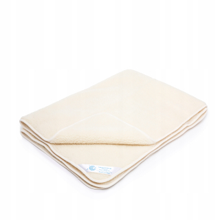 Perina, paplón - Vlnená prikrývka 140x200 Merynos Tumbler Ecru Wool