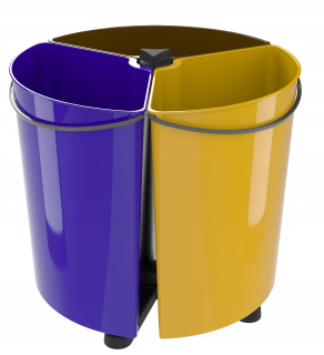 ECOBIN 3X11.7L 35.1 L 3 -CHAMBEROVÝ BIN