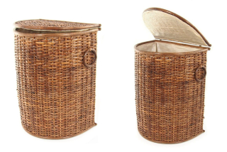 Kôš na prádlo - Spodné prádlo Rattan 53x45x32 cm s