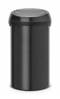 Odpadkový kôš - Dotyk bin 60L odpadkov bin čierny rohož Brabantia