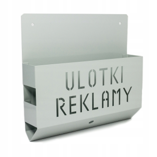Poštová schránka - Kôš pre letáky, singel bez klasického