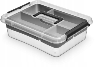 Box, nádoba - BOX KONTAJNER 8,5 L + organizér na drobnosti