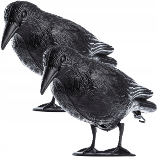Raven Bird Repeller z Pigeon Starlavs veľké 2 ks