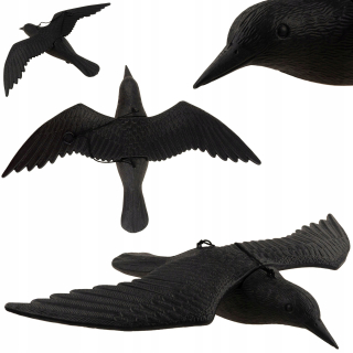 Raven Bird Repeller za letu visiaci veľký balk