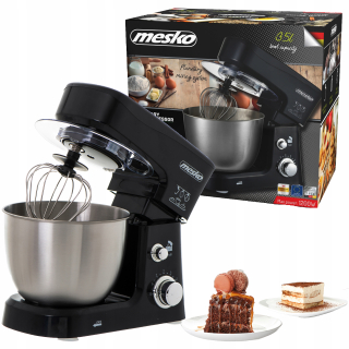 Strojček na cestovony - Kuchynský robot Mesko 4217 1200 W čierny