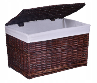 Kôš na prádlo - Prútenec Kumel 76x46x46 cm - 160 l - hnedá