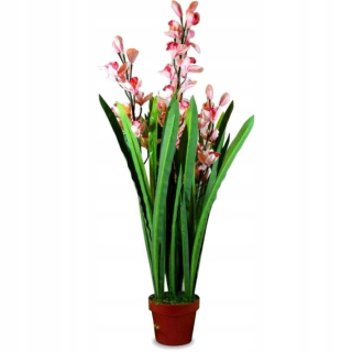 Kvet v hrnci Artificial Flower Orchid 1