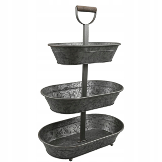 Stojan na kvety - Kvetinový kov 3 H-75 cm kvetináč