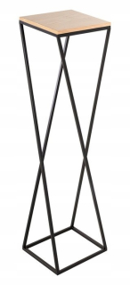 Stojan na kvety - Kvetinový kovový 80 cm. - Rack pre kvety Oak top