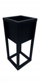 Stojan na kvety - Kovový kvetinový záhon pre záhradné kvety loft 70cm