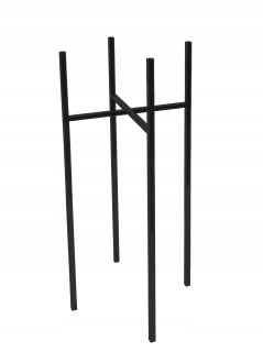 Stojan na kvety - Kovový stojan na kvety pre kvety pre obývaciu izbu 87 cm