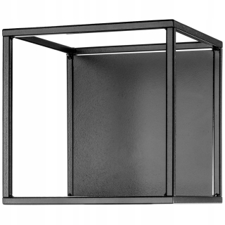 Stojan na kvety - Záhonu stojí modulárny kovový kvetináč 22cm