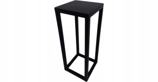 Stojan na kvety - Záhon s kovovými kvetmi 50 cm