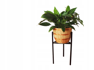 Stojan na kvety - Kvetinový stojan na kovové kvety loft 50 cm
