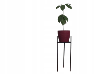Stojan na kvety - Kvetinový Metal Flowers Loft 70 Cm