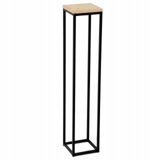 Stojan na kvety - Kvetinový stojan loftdrewno metal115cm výrobcu
