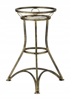 Stojan na kvety - Kvetinový malá flower stand záhony black 53