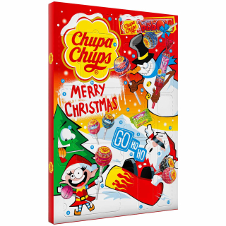 Adventný kalendár - Advent Calendar Chupa Chups Lollipops Gum 210G