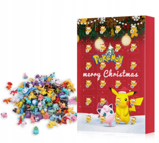 Adventný kalendár - Adventný kalendár 24 figurín Pokémon Pokémon