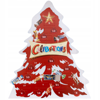 Adventný kalendár - Oslava adventný kalendár 215 gramov