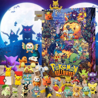 Adventný kalendár - Adventný kalendár Pokémon na Halloween 24 dní