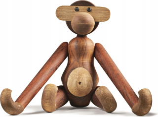 Kay Bojeesen Monkey Monkey 28,5 cm teakové drevo