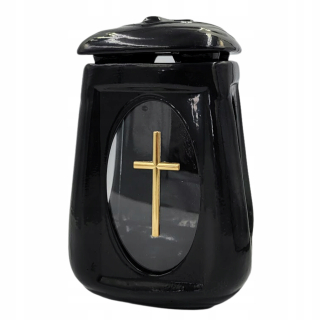 Keramický kríž Flamma Lantern Black