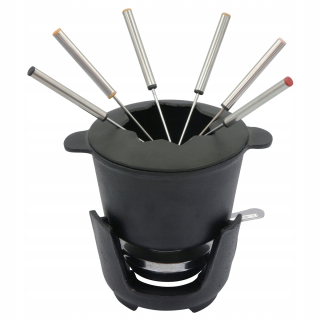 Zostava Fondue - Kinghoff obsadenie sadu železa pre fondue pre 6 osôb