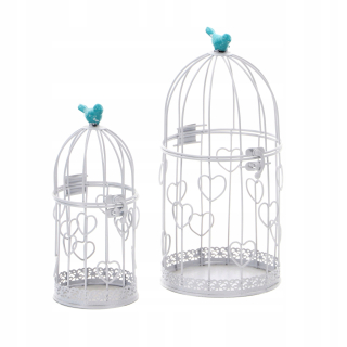 Lampáš, svietník - Dekoratívne klietky Lantern Metal lampáš 2700