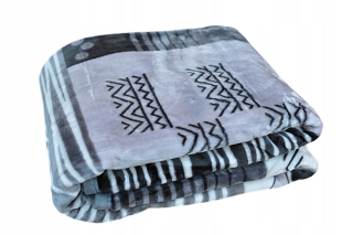 Prikrývka na posteľ - Prikrývka plagát_com_pl akrylic 200 x 160 cm odtiene šedej