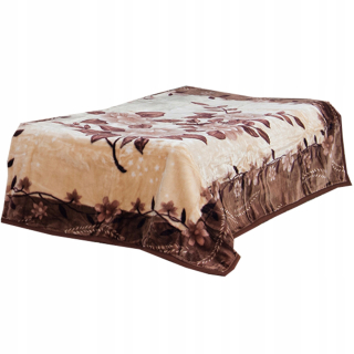 Prikrývka na posteľ - Elway Kingflex prikrývka akryl 210 x 160 cm biela, odtiene šedej, odtiene zelene