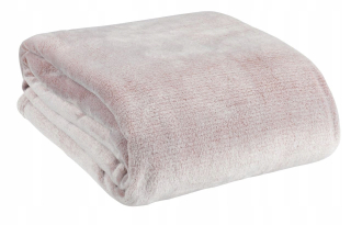 Prikrývka na posteľ - Prikrývka JYB Polyester 220 x 200 cm odtiene ružovej