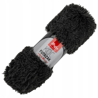 Prikrývka na posteľ - Slečna Lucy prikrývka polyester 210 x 155 cm čierna