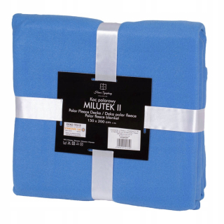 Prikrývka na posteľ - Euromat Polar KOC 200 x 150 cm odtieňov modrej