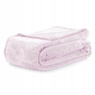 Prikrývka na posteľ - Zendertertil mikrovlákna prikrývka 200 x 150 cm odtiene ružovej