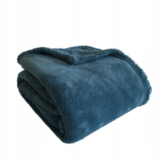 Prikrývka na posteľ - Prikrývka Actuel mikrovlákna 170 x 130 cm odtiene šedej